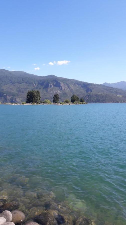 Cabañas Cerro Colorado Lago Colbún Talca  Exterior foto